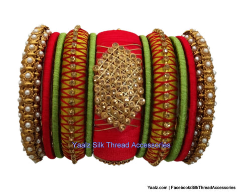 silk thread Grandeur Bangle Collections 