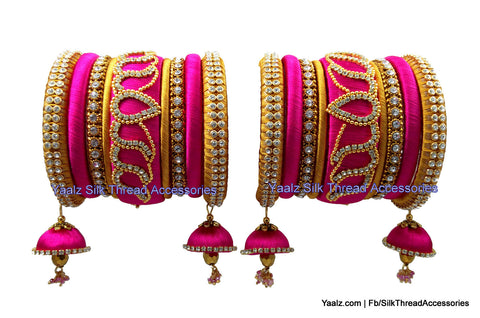 silk thread Grandeur Bangle Collections 