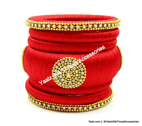 silk thread Assorted Bangle Collections 