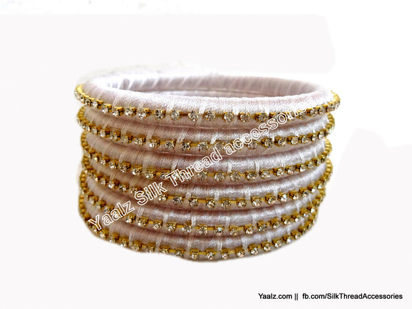 silk thread Assorted Bangle Collections 