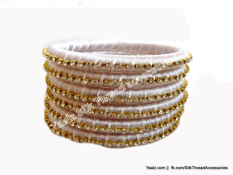 silk thread Assorted Bangle Collections 