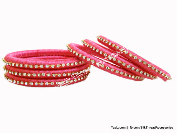 silk thread Assorted Bangle Collections 