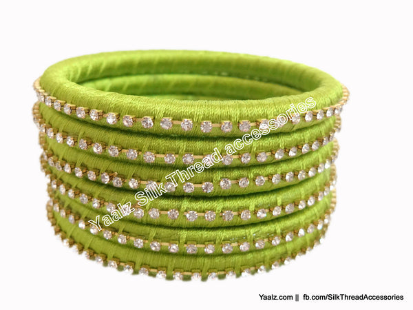 silk thread Assorted Bangle Collections 