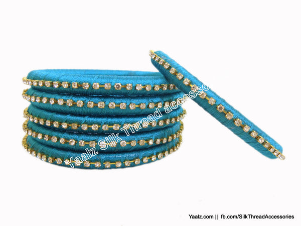 silk thread Assorted Bangle Collections 