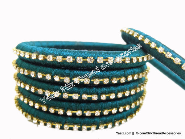 silk thread Assorted Bangle Collections 