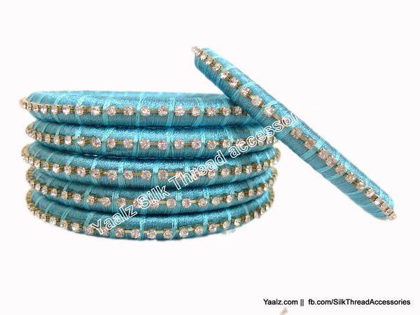 silk thread Assorted Bangle Collections 
