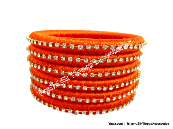 silk thread Assorted Bangle Collections 
