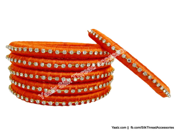 silk thread Assorted Bangle Collections 