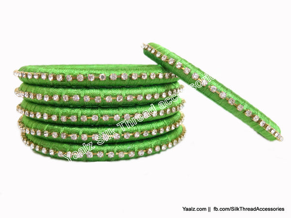 silk thread Assorted Bangle Collections 