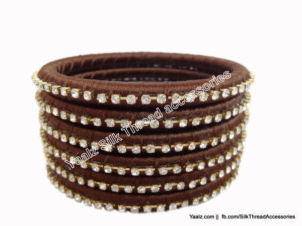 silk thread Assorted Bangle Collections 