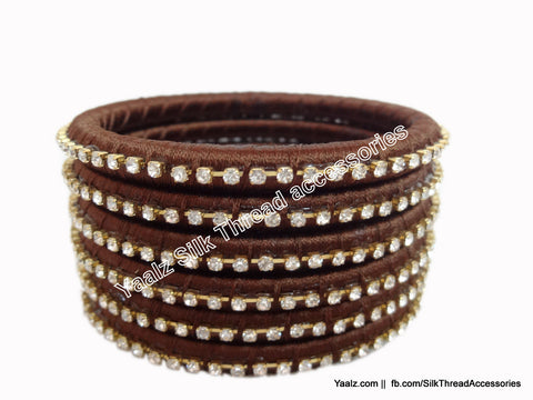 silk thread Assorted Bangle Collections 