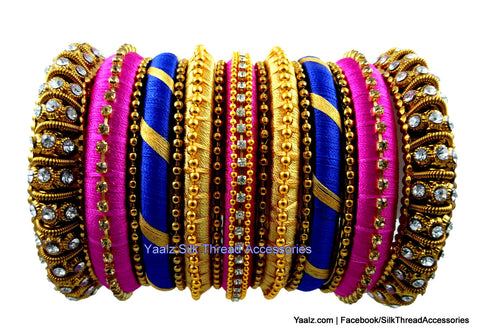 silk thread Grandeur Bangle Collections 