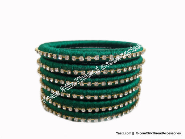 silk thread Assorted Bangle Collections 