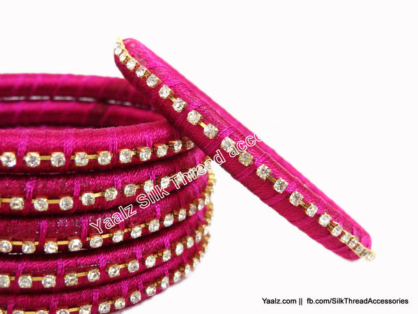 silk thread Assorted Bangle Collections 
