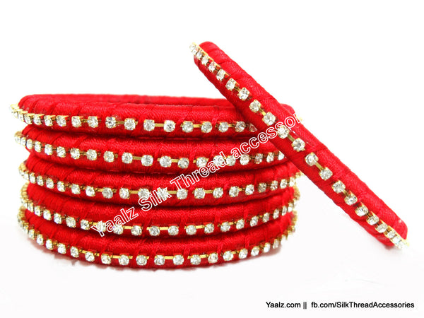 silk thread Assorted Bangle Collections 