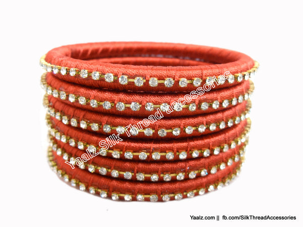 silk thread Assorted Bangle Collections 