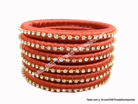 silk thread Assorted Bangle Collections 