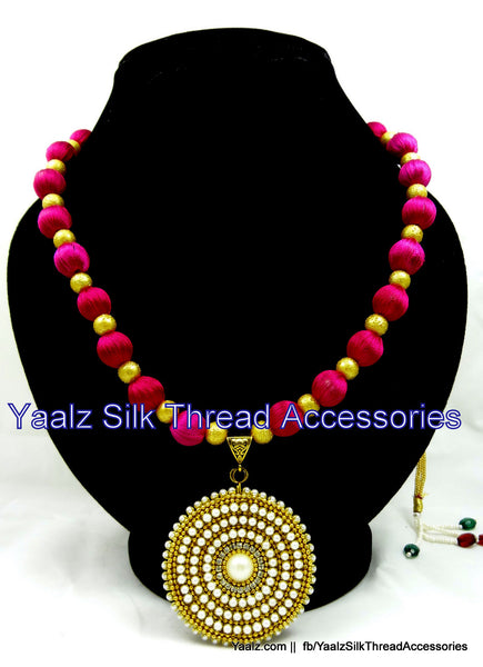 silk thread Necksets 