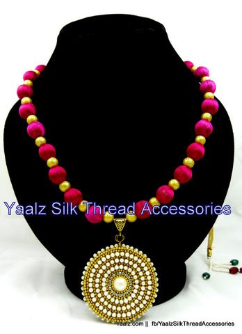 silk thread Necksets 