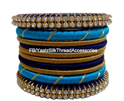 silk thread Assorted Bangle Collections 