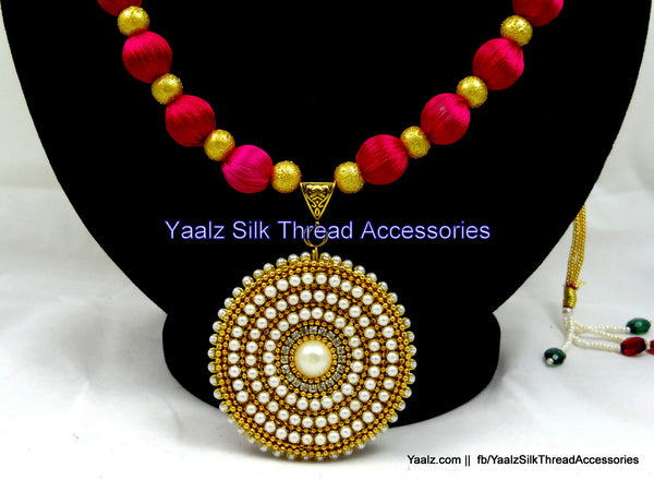 silk thread Necksets 