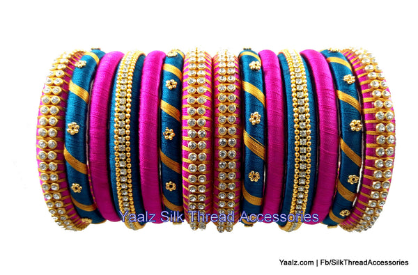 silk thread Grandeur Bangle Collections 