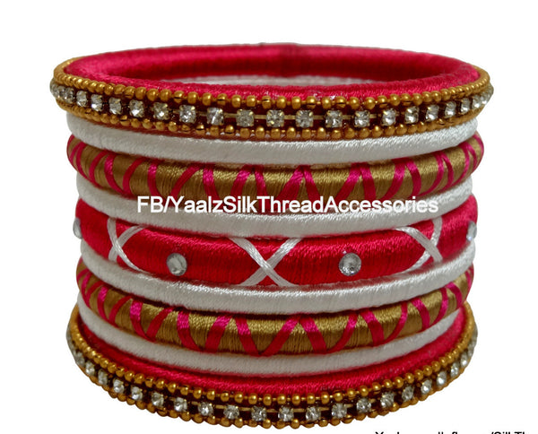 silk thread Assorted Bangle Collections 