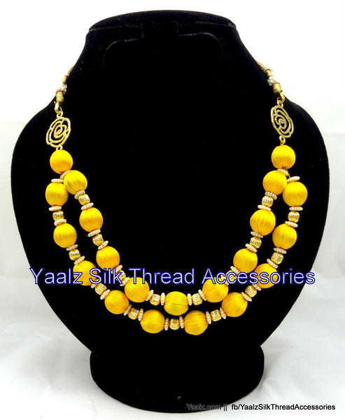 silk thread Necksets 