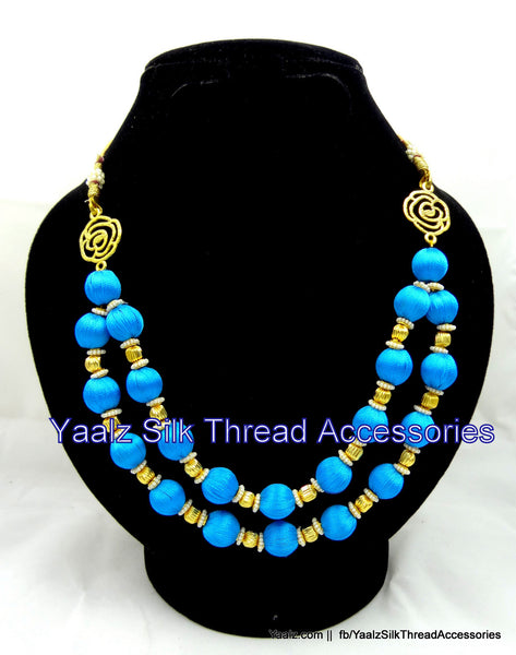 silk thread Necksets 