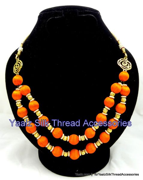 silk thread Necksets 