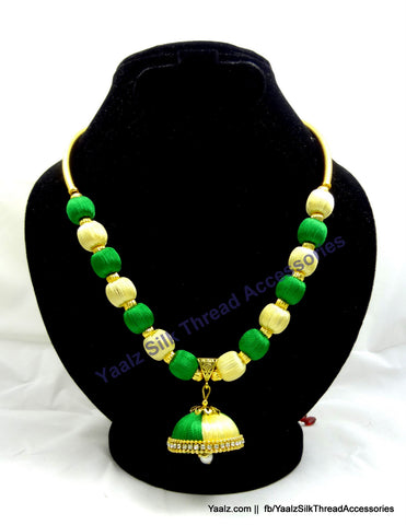 silk thread Necksets 