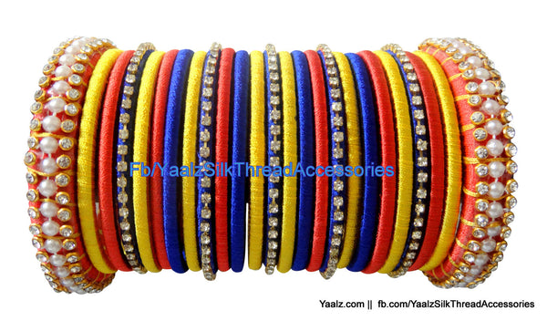 silk thread Grandeur Bangle Collections 
