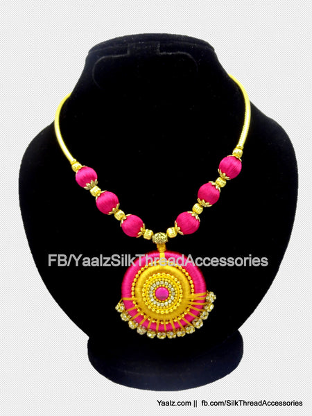 silk thread Necksets 