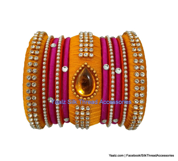 silk thread Grandeur Bangle Collections 