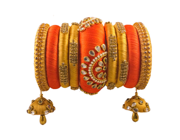 silk thread Grandeur Bangle Collections 
