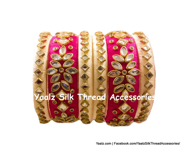 silk thread Grandeur Bangle Collections 