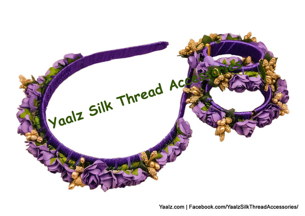 silk thread Hair Bands 