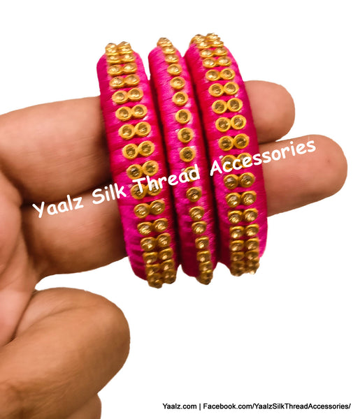 silk thread Grandeur Bangle Collections 