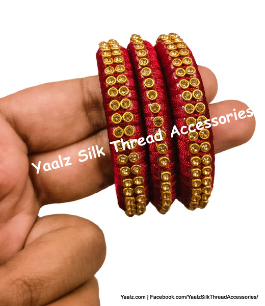silk thread Grandeur Bangle Collections 