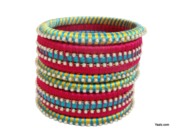 silk thread Office Wear Bangles 