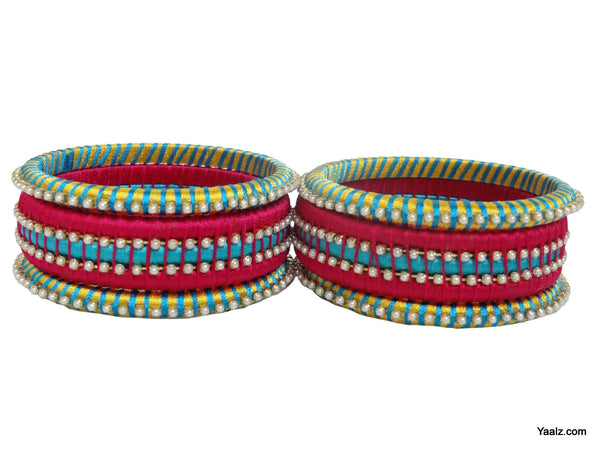 silk thread Office Wear Bangles 