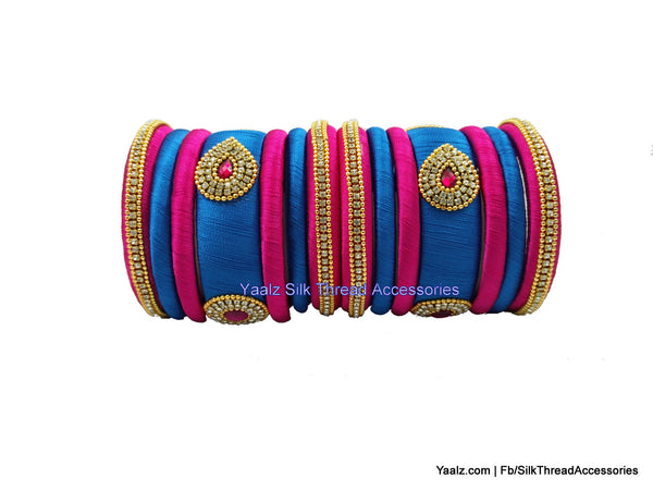 silk thread Grandeur Bangle Collections 