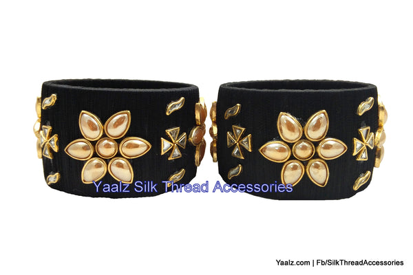 silk thread Single Bangle Collections 