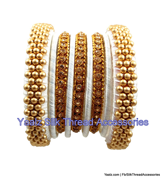 silk thread Grandeur Bangle Collections 