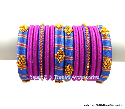 silk thread Grandeur Bangle Collections 