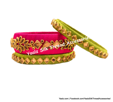 silk thread BANGLES 
