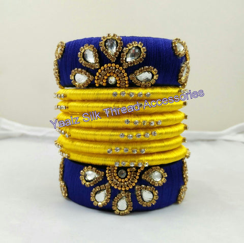 silk thread Grandeur Bangle Collections 